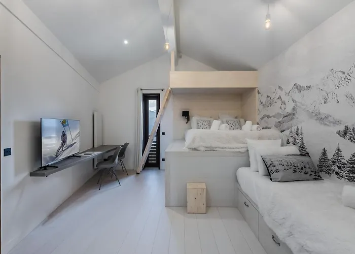 Luxueux Duplex A 1550 - 11 Pers, Cheminee, Wifi, 2 Parking - Fr-1-562-70 公寓 谷雪维尔